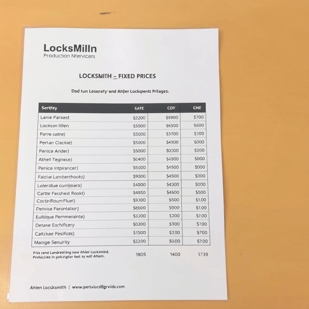 Transparente Preisgestaltung beim Schlüsseldienst Ahlen Transparente Preisgestaltung beim Schlüsseldienst Ahlen